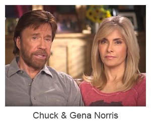 Chuck and Gena Norris join Max International